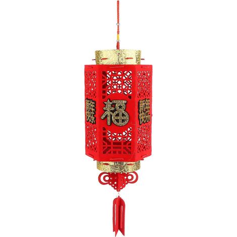 Chinesische Federlaternen für Weihnachtsdekorationen, Garten- und Hofschmuck, festliche Laternen für Winterfeste. (1/5)