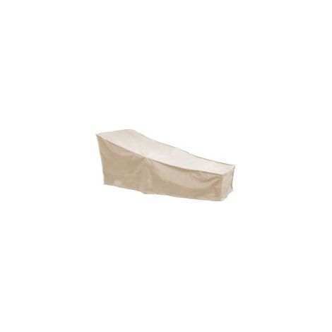 Housse de meubles de patio de jardin, housses de Protection imperméables pour chaises longues d'extérieur, Beige (1/5)