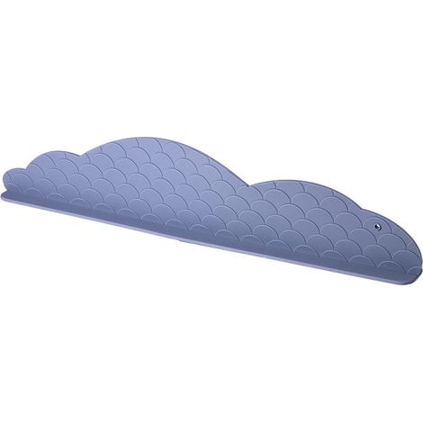 Pare-éclaboussures en silicone pour évier de cuisine, avec ventouse, pour la vaisselle, bleu et violet améliorés
