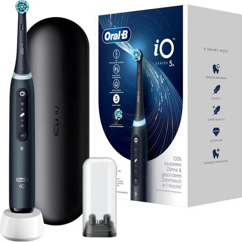 Cepillo de dientes Oral-B iO Serie 5 Negro Mate (1/4)