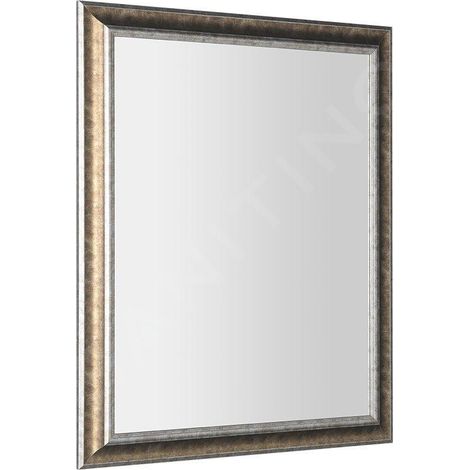 AMBIENTE Miroir 72x92cm, dans Cadre Bois, patine bronze (1/5)