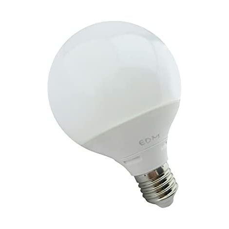EDM Globe LED-Glühbirne E27 10W 932lm 6400K Kaltlicht Ø95x141mm (1/3)