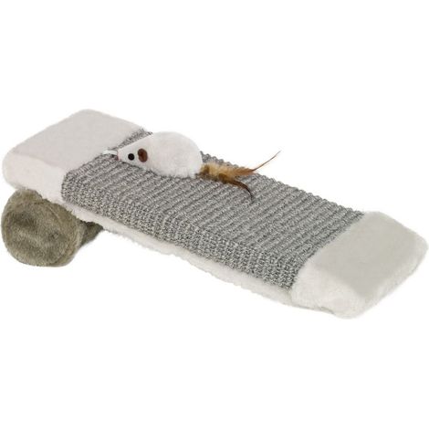 Nobby Kratzbrett Patty L 35 x B 14 x H 9 cm beige/grau Kratzbrett