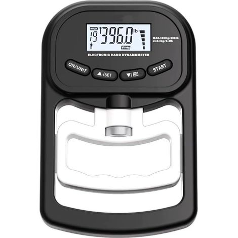 Dynamomètre à Main, Testeur Électronique de Force de Préhension, Appareil de Renforcement de la Préhension, 180 Kg (1/5)