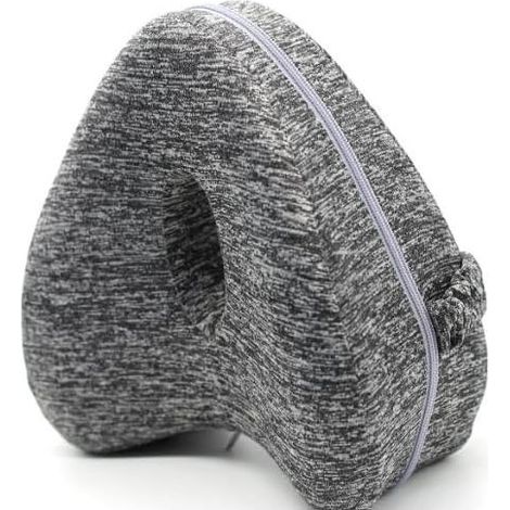 Oreiller Orthopédique pour Genou et Jambe pour Dormir sur Le Côté, Oreiller Genoux pour Dormir avec Tissu Respirant et Lavable en Machine. Soulagement Efficace des douleurs sciatiques (1/4)