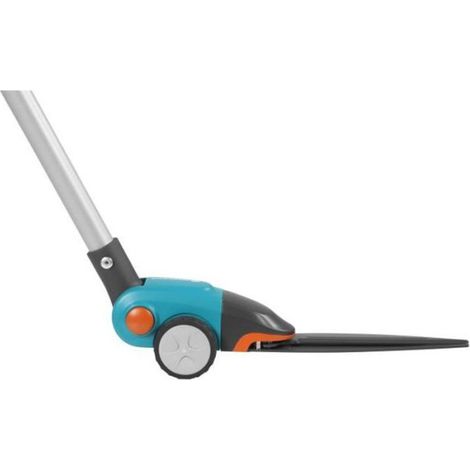 Gardena – Cisaille à gazon orientable confort – Lames pivotantes en aluminium – Revêtement anti-adhérence – Poignée ergonomique pour coupe précise (1/4)