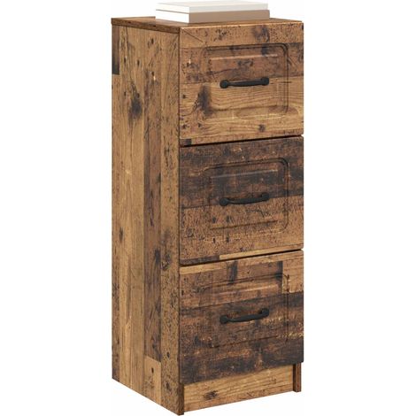 Maison Exclusive - Armoire à tiroirs Bois ancien 33 x 34,5 x 87 cm