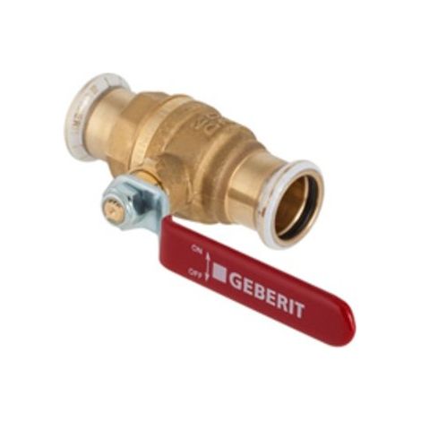 Geberit Mapress Robinet à tournant sphérique NPW avec levier de commande, DN 25, 94925 (1/2)