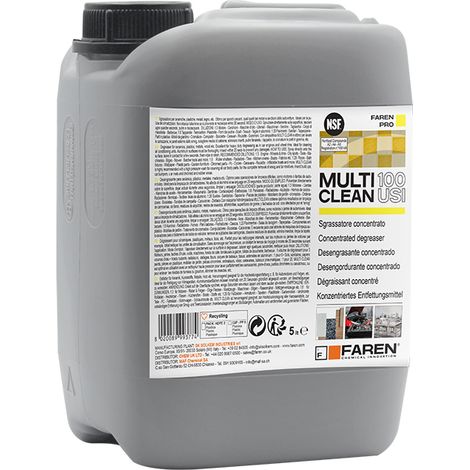 Limpiador multiusos y multialmacenajes Multiclean Faren 5l - Faren