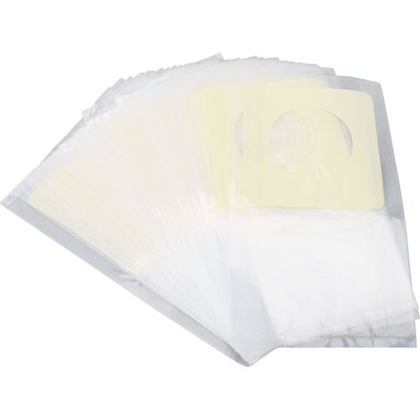 Sac de colostomie jetable [50 unités] - Protection légère et portable, idéal pour les soins de l'iléostomie, facile à remplacer, hygiénique et sûr (196g)