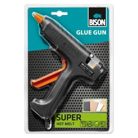 Pistolet à colle Bison 6311397 Glue Gun Super