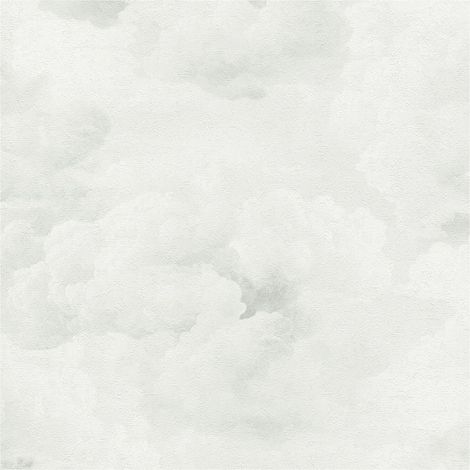 Nature wallpaper wall Profhome 399855 hot embossed non-woven wallpaper slightly textured with clouds matt white papyrus white light grey 5,33 m2 (1/5)