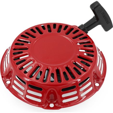 Lanceur complet avec 2 cliquets métalliques & noix compatible avec moteur GX160 (1/3)