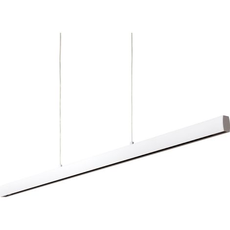 Suspension Linéaire LED 42W Aluminium CCT Éclairage Double Face Funky Zapp Blanc Sélectionnable (chaud-neutre) 2700K - 3500K - 4000K (1/5)