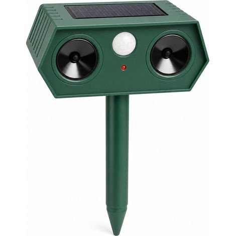 Répulsif à Rongeurs Solaire pour Jardin Vert Sans Lampe (1/5)