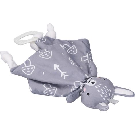 Couverture douillette à imprimé animal, couverture bébé moelleuse, portable, légère, douce, pour une utilisation intérieure et extérieure, imprimé lapin. (1/5)