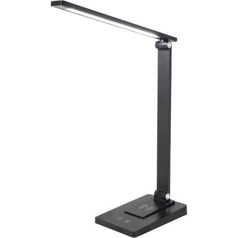 LED desk lamp with 3 brightness levels, eye care, foldable reading table, USB wireless charging, supported version (1/5)