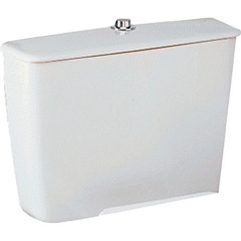 Porcher – Réservoir de chasse d'eau silencieux 7,5 L – Alimentation par le dessous – Forme rectangulaire – SKU P945101