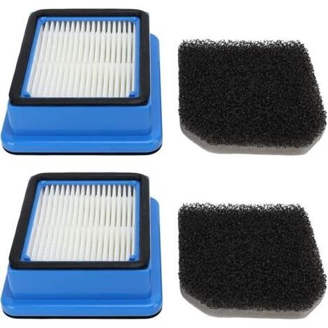 Pair Filtre pour Aspirateur Electrolux, 2 Pièces de Remplacement de Filtre D'aspirateur pour Q6 Q7 Q8 WQ61 WQ71 WQ81 (1/5)
