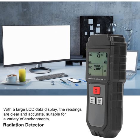 RZ825 Compteur EMF Numérique Détecteur Testeur de Champ Électromagnétique à Affichage LCD (1/5)