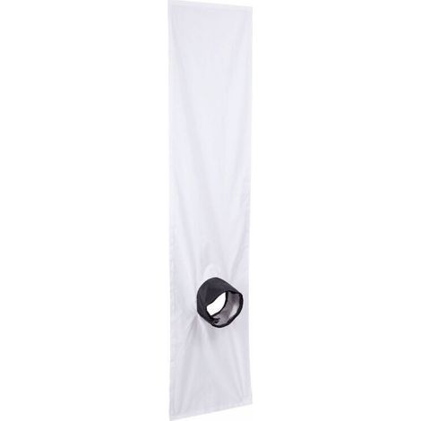 Joint d’étanchéité pour climatiseur mobile avec tuyau d’évacuation rallongé cousu intégralement 100 × 210 cm, fermeture éclair, optimise le refroidissement et réduit la consommation énergétique (1/5)