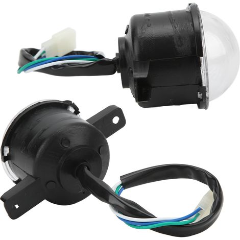 12V 14 LED-Scheinwerfer mit 3 Kabeln für 50ccm, 70ccm, 90ccm, 110ccm und 125ccm Quads (1/5)