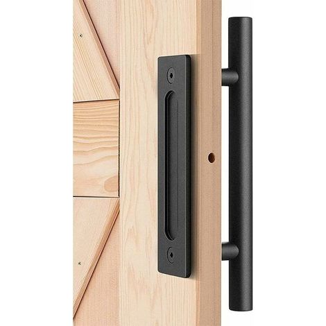 Poignée de Porte de Grange, Poignée de Porte Coulissante, Poignée de Porte de Grange Robuste, Tirez la Poignée pour Le Garage, Poignée de Traction de Porte,Coulissante Poignee de Porte (1/5)