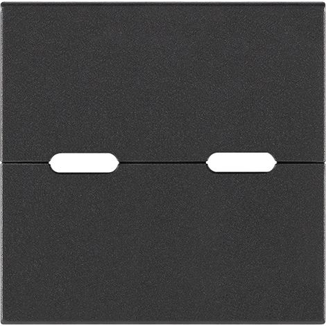 VIMAR - R19532.S Tasto 2M neutro puls. basculanti grigio