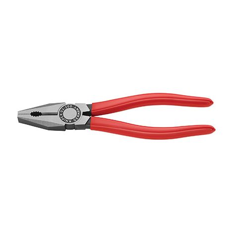 KNIPEX 03 01 200 Pinza universale rivestiti in resina sintetica atramentata nera 200 mm