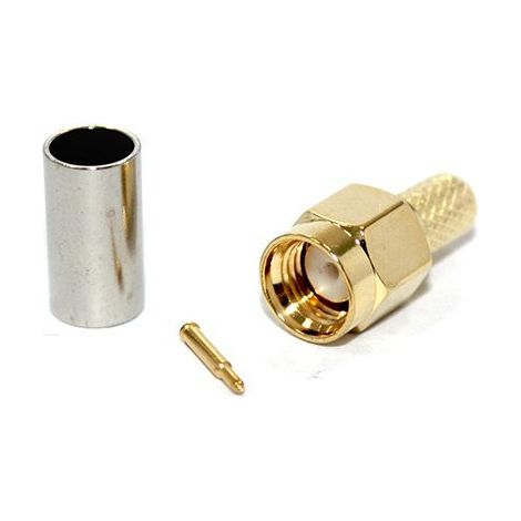 SMAm-Stecker für RG178-Kabel