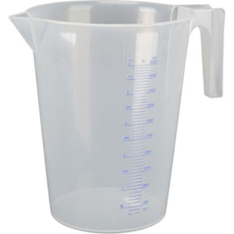 JARRA MEDIDORA TRANSPARENTE 3ls.