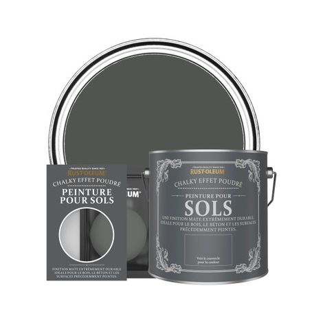 Peinture pour Sols Chalky - Graphite (1/2)