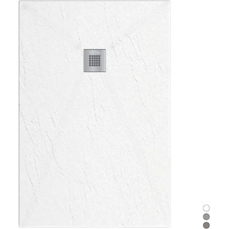 Piatto doccia Estasi rettangolare - Bianco 80x150 cm