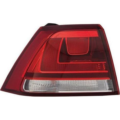Feu arrière gauche extérieur fumé Volkswagen Golf 7 phase 1 2012-2017