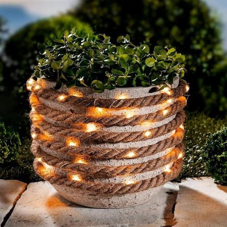 Guirlande lumineuse intérieure LED 90 LED, 8 mètres de long, avec minuterie et prise en coton, alimentation électrique (1/5)