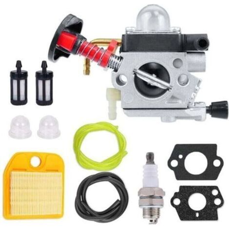 4237 120 0621 Carburateur pour Stihl New Type HS82 HS87 HS82R HS82RC HS82R , XU,HS82T HS87R HS87T HS87T Taille-Haies Carburateur avec Filtre à air Bougie d'allumage - (1/4)