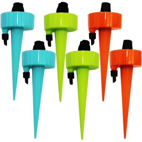 Kit d'irrigation goutte à goutte 6 pièces, système d'irrigation automatique des plantes par aspersion, dispositif d'arrosage à vitesse réglable pour jardin, plantes en pot d'intérieur et d'extérieur ( (1/5)