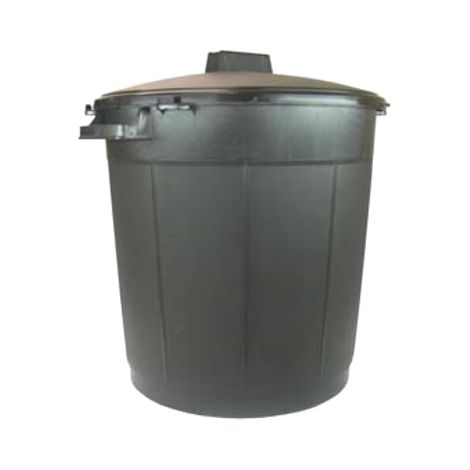 Poubelle automatique 80L – Couvercle avec poignées intégrées – Polypropylène – Pour chantiers humides – Poids 2,65kg – Vinmer (1/2)