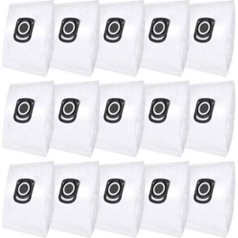 15 bolsas para aspiradora Rowenta Hygiene+ ZR200520 ZR200720 Swirl R39, bolsas para aspiradoras Rowenta Compact Power, X-Trem Power y Silence Force (RO64xx RO63xx RO68xx RO39xx) - Crezuo (1/4)
