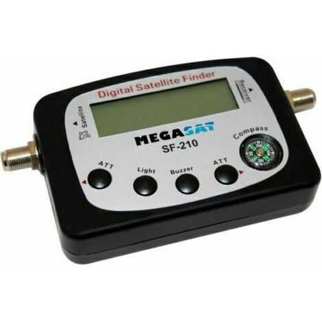 Megasat Satfinder sf-210 digitale misuratore di livello FINDER Satellite