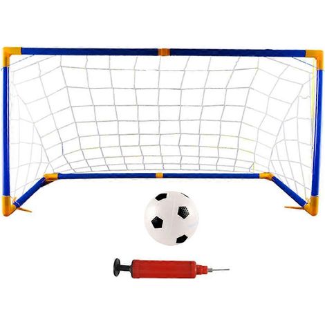 But de football à monter soi-même, filet de football portable, idéal pour le sport, lot de 3 (1/5)
