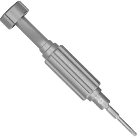 Tournevis en acier moyen calibre 2,5 mm, embout magnétique pour visserie précise (1/5)