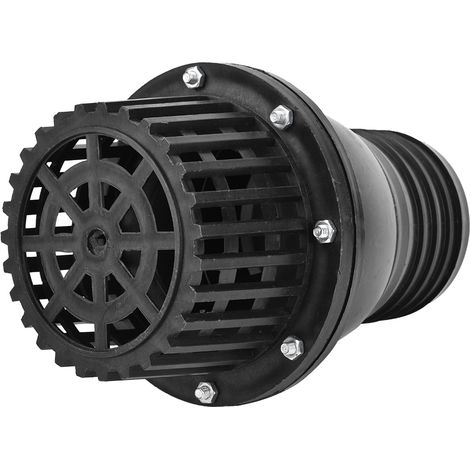 Clapet anti-retour plat en PVC noir pour pompes à eau, destiné aux applications basse pression dans les équipements pour liquides (4 pouces) (1/5)
