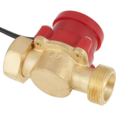 1 capteur de débit pour pompe à eau HT-60 220 V 0,5 A, filetage G3/4"-3/4". (1/5)