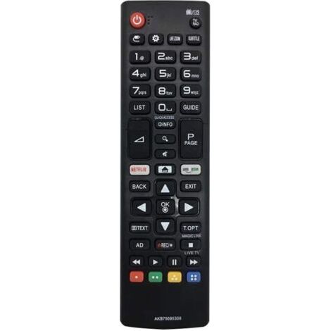 AKB75095308 pour telecommande Universelle LG Smart TV Convient pour télécommande LG TV (1/3)
