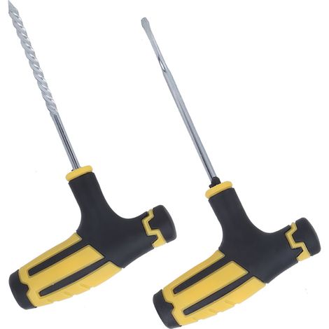 Kit de réparation pour pneus tubeless, kit de réparation de crevaison pour voitures, camions, motos, vélos, WheelBrown (1/5)