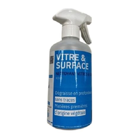 Flacon spray nettoyant vitres surfaces vide (1/3)