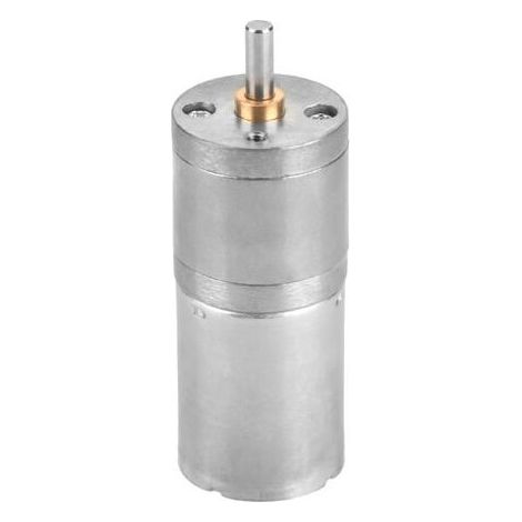 1 moteur à engrenages métalliques basse vitesse 25 mm CC 12 V 25GA-370 pour serrure électronique (1/4)
