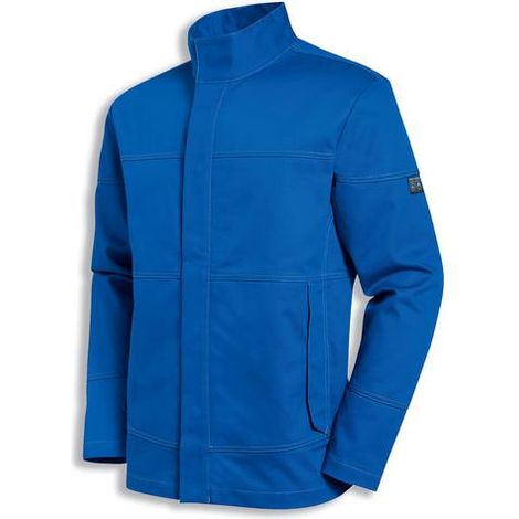 uvex Arbeitsjacke welding blau, kornblau Gr. 42 (1/2)