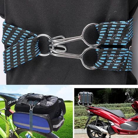 6-pack Bungee-snören med okar - 4x2m & 2x1m élastique remmar-FY-